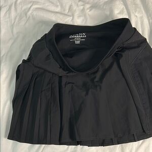 Spanx Black Pleated Skirt